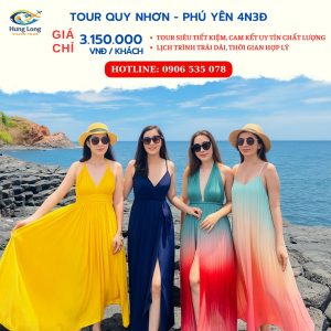 tour quy nhơn phú yên 4 ngày 3 đêm